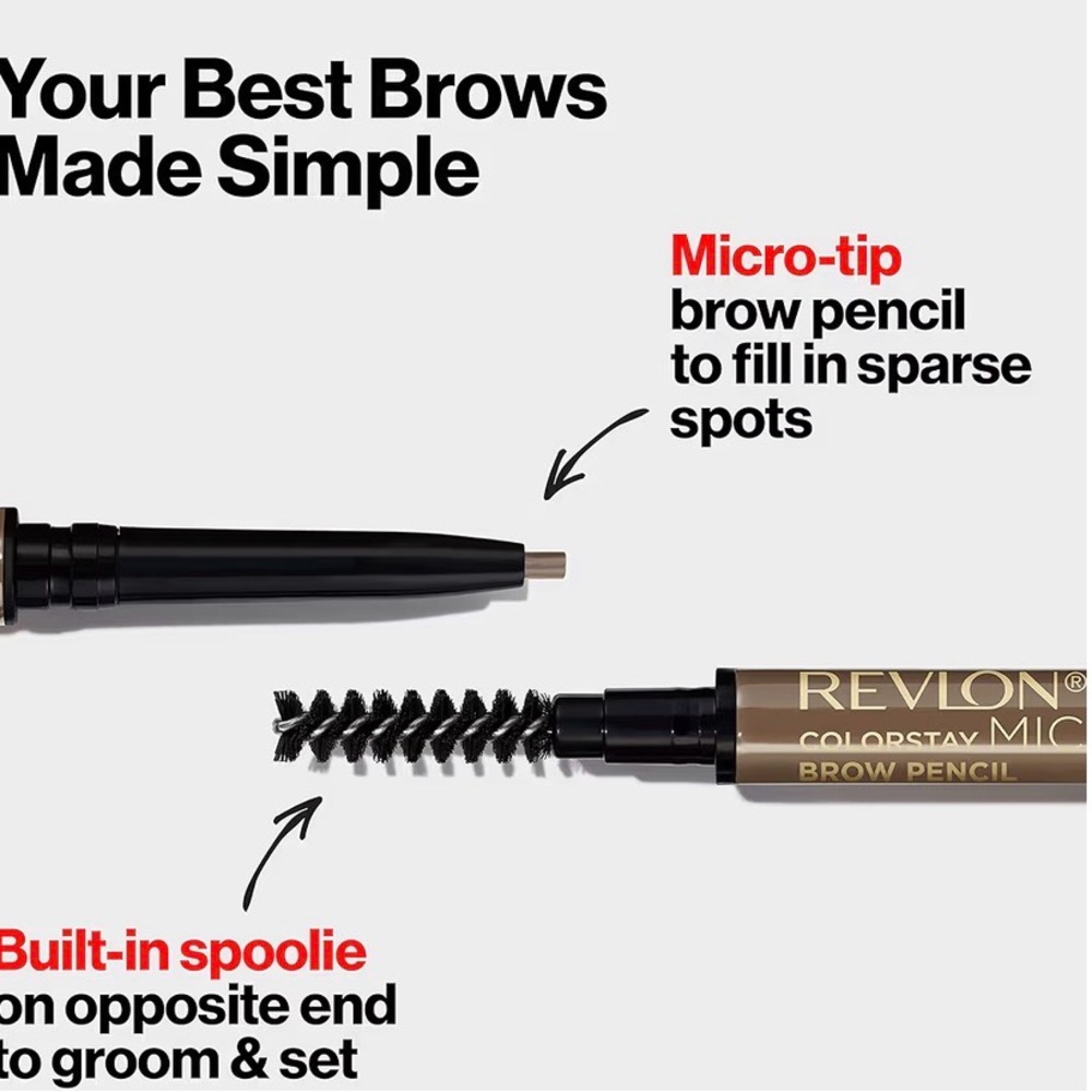 Revlon ColorStay Micro Brow Pencil Blonde 450 - Picture 4 of 5